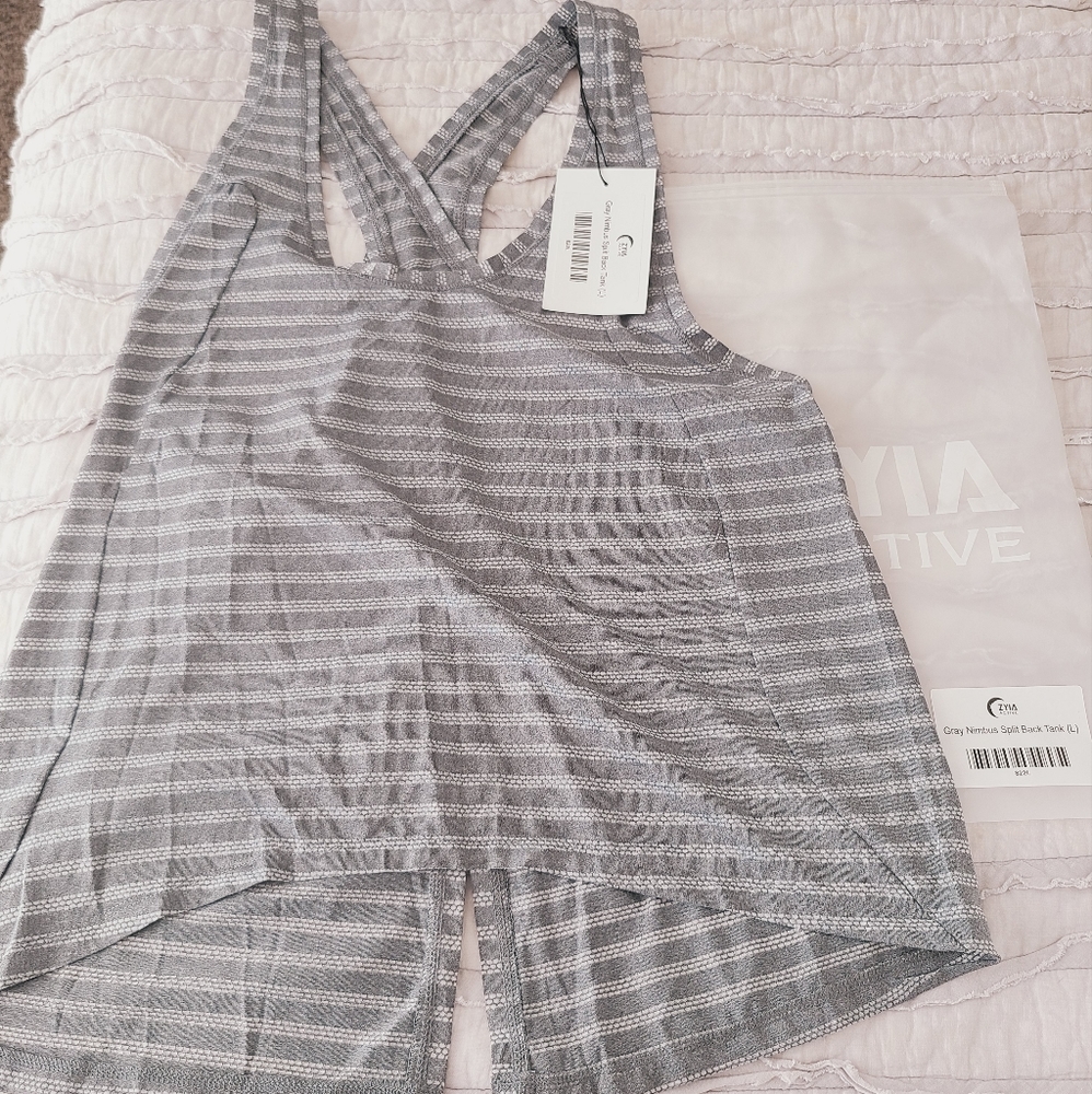 Zyia Gray Nimbus Tank